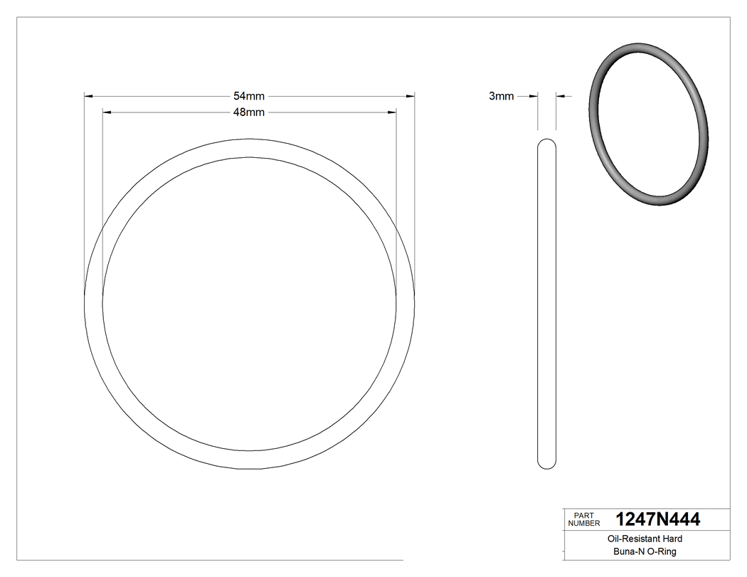 Technical drawing - 1247N444